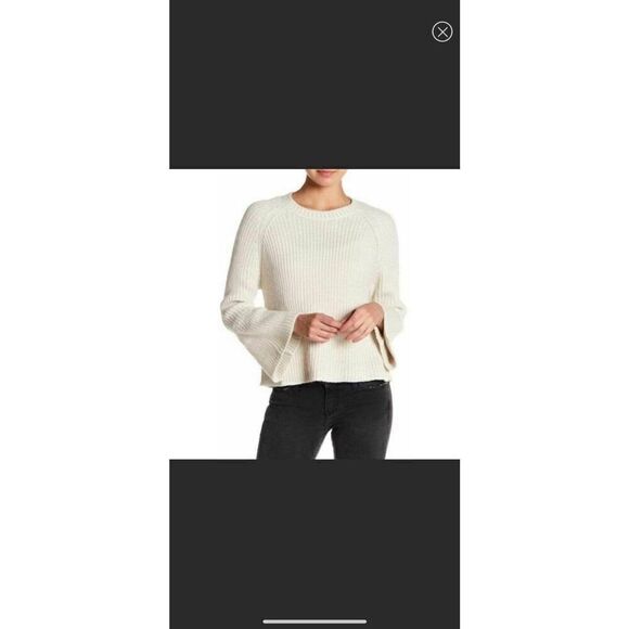 Ivory sweater with gold threading size M - Picture 1 of 8